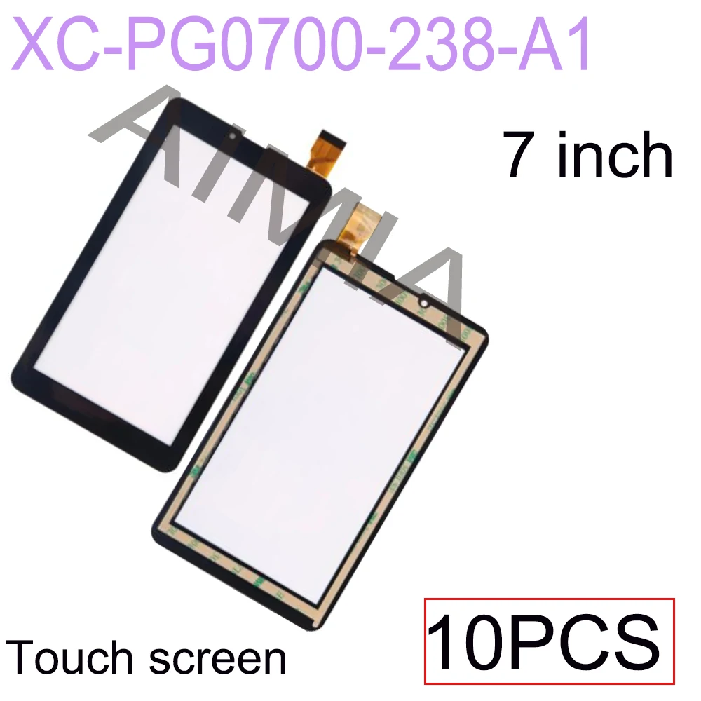

10PCS Original 7 inch P/N XC-PG0700-238-A1 XC-PG0700-238 Tablet PC Capacitive Touch Screen Digitizer Sensor Glass Panel