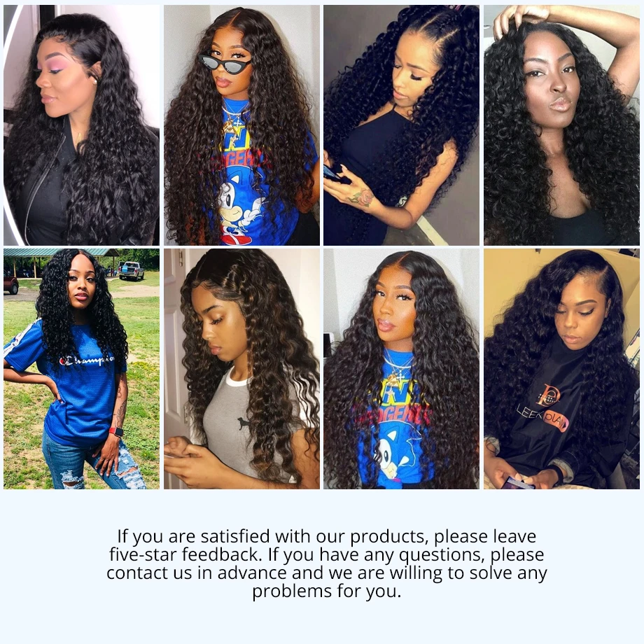 Шикарные волосы 3/6/9 пряди волос глубокая волна человеческих перуанских Волосы Remy