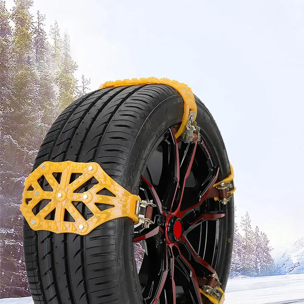 Снежные цепи для автомобиля противоскользящие снега в шинах автомобильные грязи