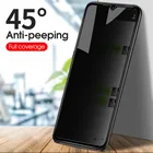 Антишпионское стекло для Xiaomi Redmi Note 11 Pro Poco X3 Pro X 3 NFC M3 F2 10 9 8 7 9T A3 9 Lite 8T 9A 9C Mi Max 3, защита экрана