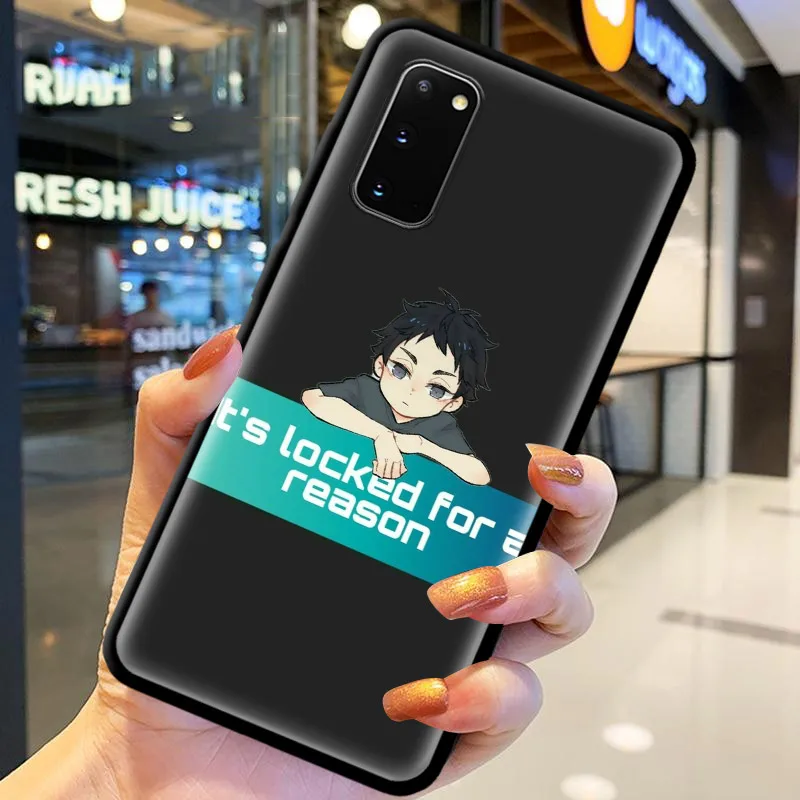 

Oya Haikyuu Silicon Shell for Samsung Galaxy S20 FE S21 Ultra 5G S8 S9 Coque for SAMSUNG S10 S20 Plus S10e TPU Case