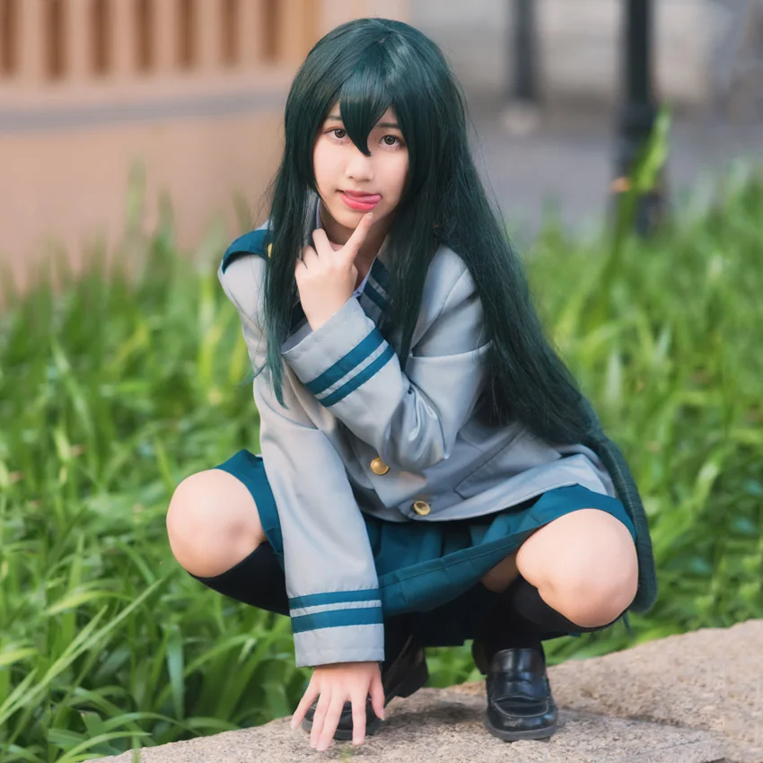 Comic-Con Аниме Boku No Hero Academy школьная форма Женская юбка Midoriya izku Bakugou кацуки OCHACO URARAKA костюмы для косплея