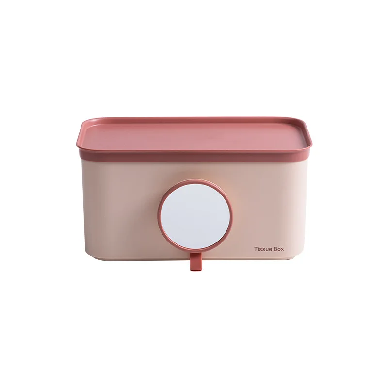 

Household Dust-proof With Lid Tissue Box Wet Tissue Box Desktop Seal Baby Wipes Paper Storage Box Dispenser Holder
