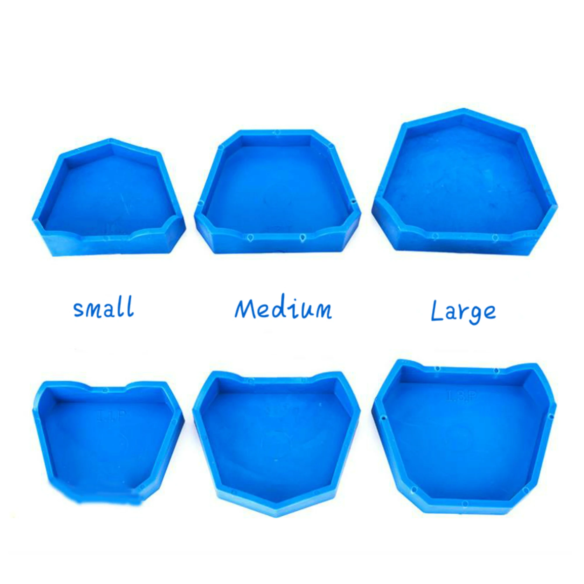 6 шт./компл. Стоматологическая модель бывшая базовый набор лотков Нижняя верхняя