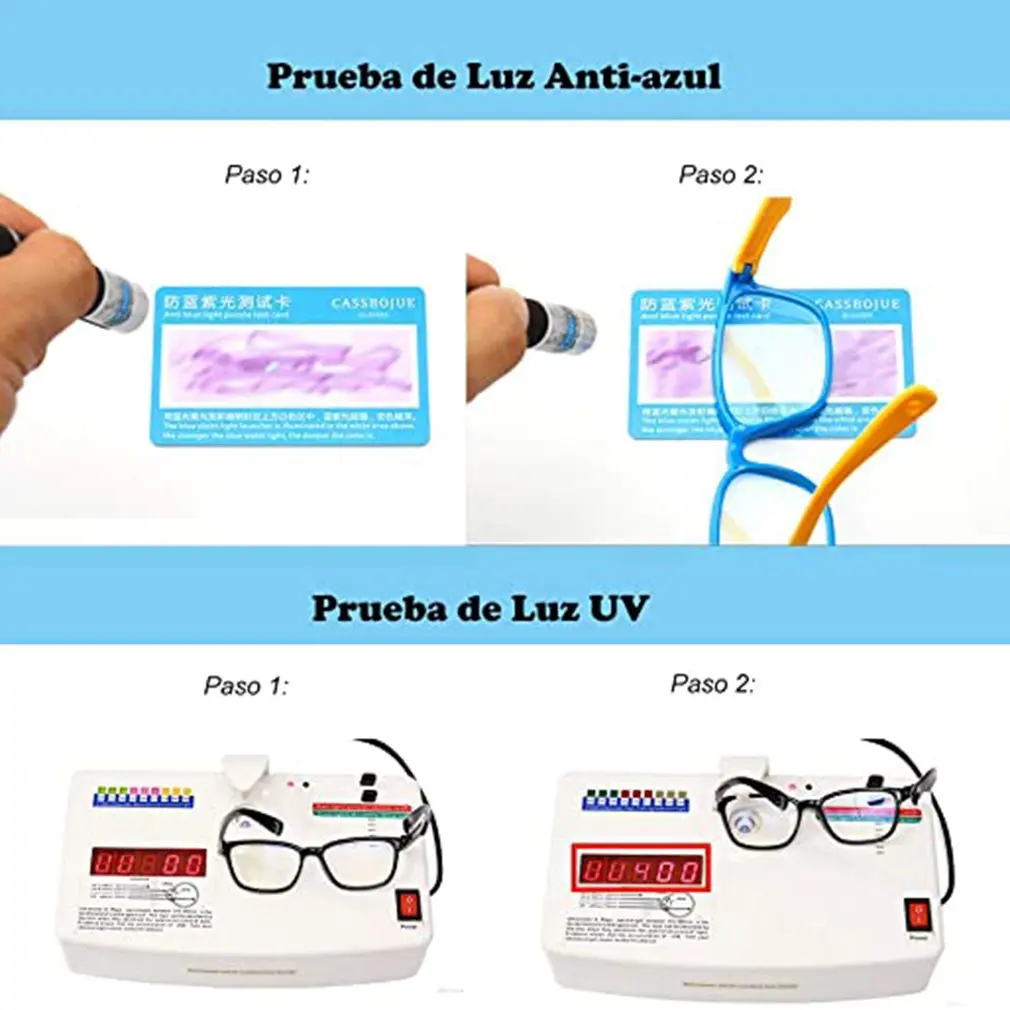 

Premium Blue Light Glasses Anti-Uv Goggles Computer Phone Flat Light F8145 Children Portable Plastic Durable