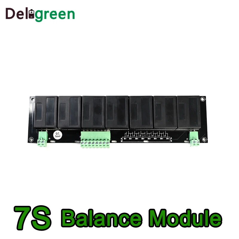 QNBBM 7S 15V 24V батарея активный балансир BMS для LIFEPO4, LTO, полимер, LMO, LI NCM литий-ионная батарея 18650 DIY упаковка