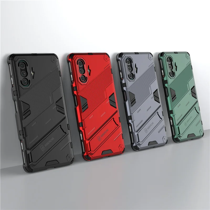 Holder Case For Redmi K40 Gaming Cover For Xiaomi Redmi K40 Gaming Kickstand Shockproof Back Cover For Redmi K40 Gaming Fundas