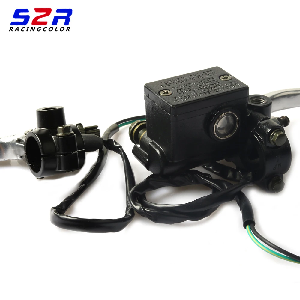 

S2R Motorcycle Left Right Holder Lever Assy for YAMAHA DT125 DT 125 175 Front Master Cylinder Clutch Brake Handle Pump