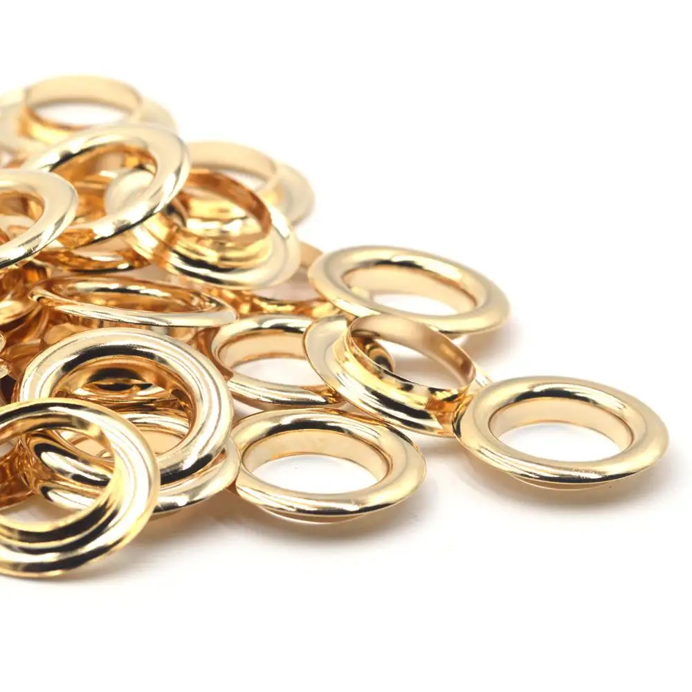 Проушина KALASO с шайбой из чистой латуни 20 мм 10 комплектов|Петли для одежды| |