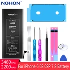 NOHON батарея для Apple iPhone 6S Plus, 6, 7, 8, 6G 7G 8G iPhone6S запасная аккумуляторная батарея высокой емкости мобильный телефон аккумуляторы мобильных телефонов + Инструменты
