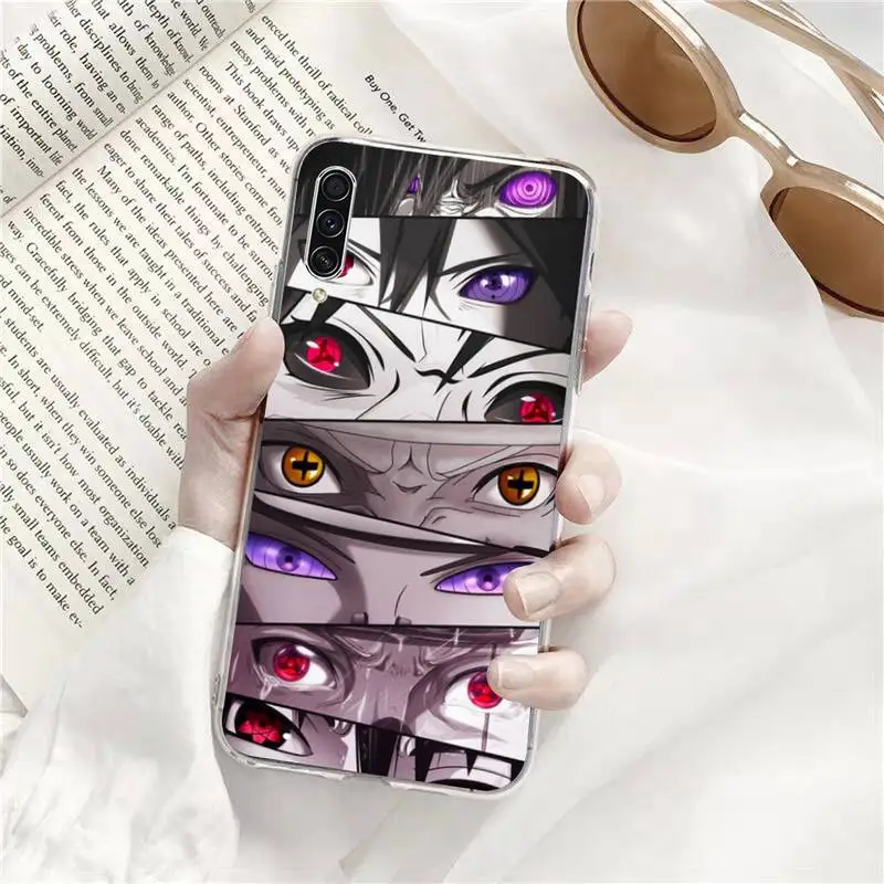 

Naruto Kakashi Itachi Uchiha Phone Case Transparent For Samsung Galaxy A71 A21s S8 S9 S10 plus note 20 ultra