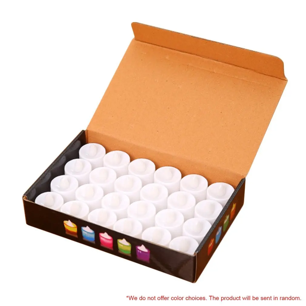 ICOCO многоразовый светодиодный светильник без пламени на батарейках