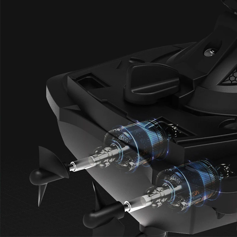 RC лодка 2 4G мини пульт дистанционного управления моторная для воды детский