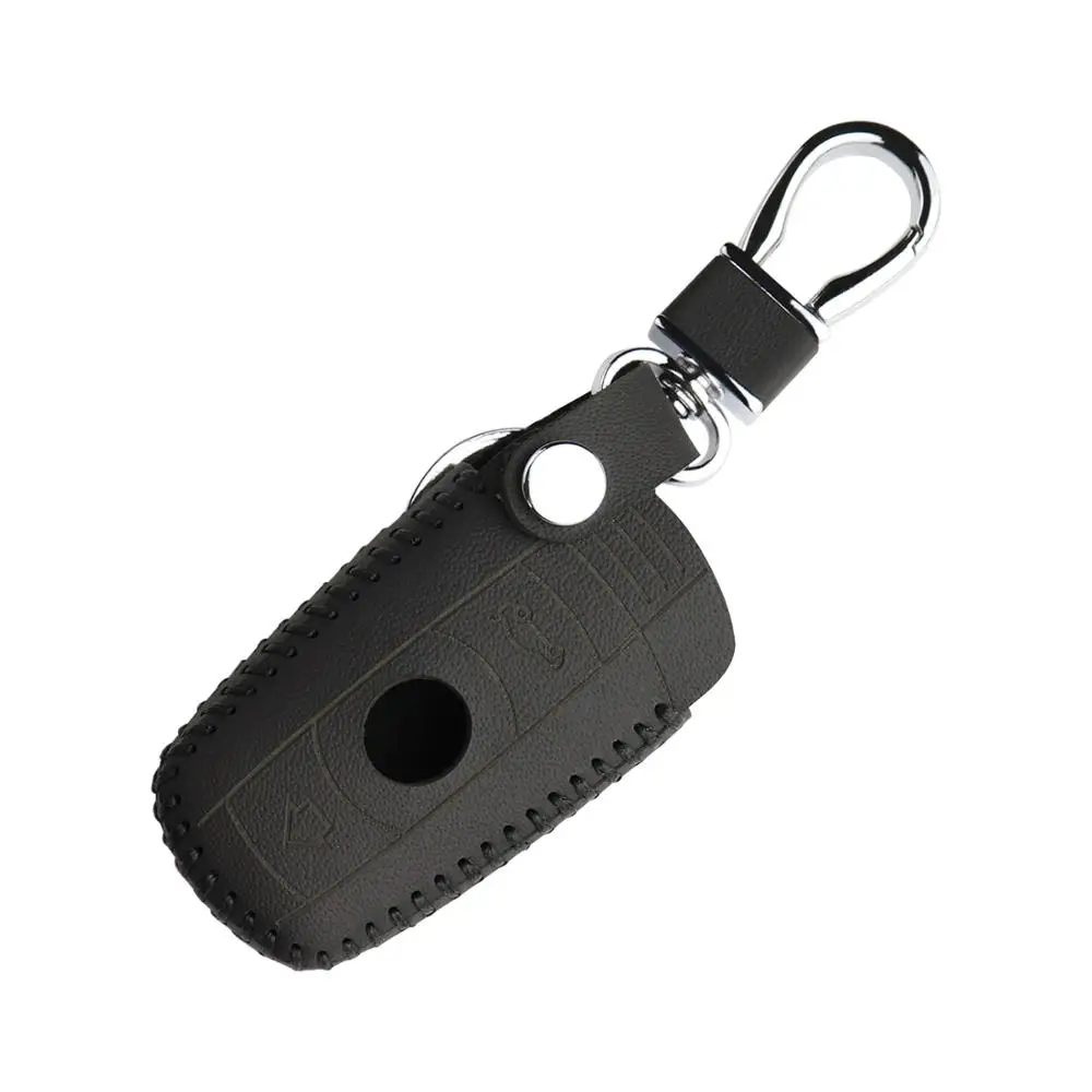 Чехол для дистанционного ключа из натуральной кожи BMW 1 3 5 7 Series X5 X6 Z4 Auto кнопки