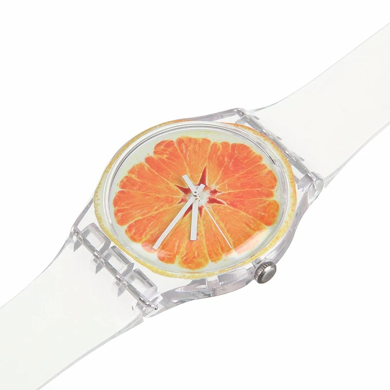Резиновый браслет для часов Swatch 17 мм 19 мм 20 мм силиконовый прозрачный ремешок для мужчин и женщин браслет декоративный водонепроницаемый