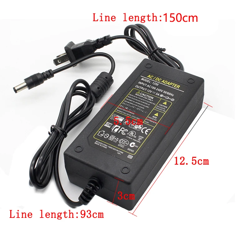 Адаптер питания переменного тока для светодиодных ламп/фотоламп YN600AIR YN300AIR YN600RGB