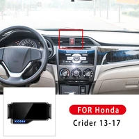 gravity phone holder in car air vent mount cell phone not foldable smart phone holder stand for honda crider 2013 2014 2017