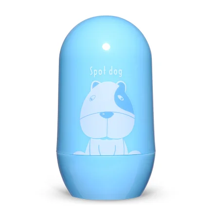 spot dog 4 шт. Детские комплекты для здравоохранения детский набор для ухода за ногтями Детские пальчиковые ножницы кусачки для ногтей Мультяшные животные Коробка для хранения для путешествий - Цвет: spot dog
