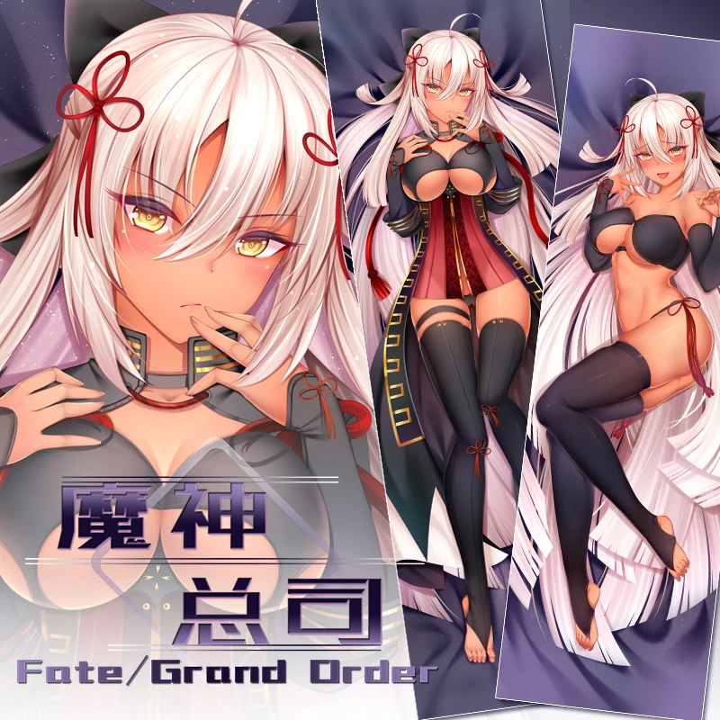 

Game Fate/Grand Order Okita Souji Alter Sexy Cute Girl Dakimakura Hugging Body Pillow Case Cushion Pillow Cover Gift 50x160cm