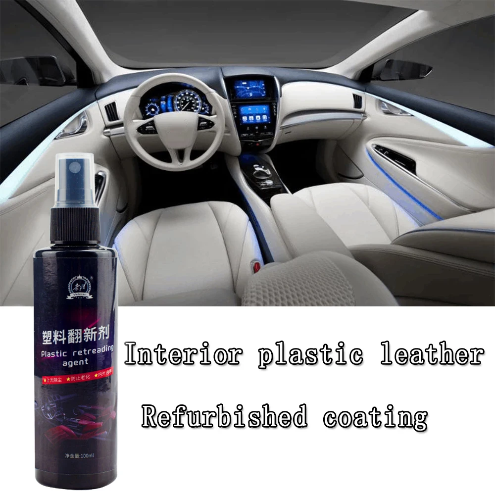 

Пластмассовые детали для салона автомобиля, воск, восстанавливающий пластиковый Восстанавливающий агент, автомобильные аксессуары, восст...