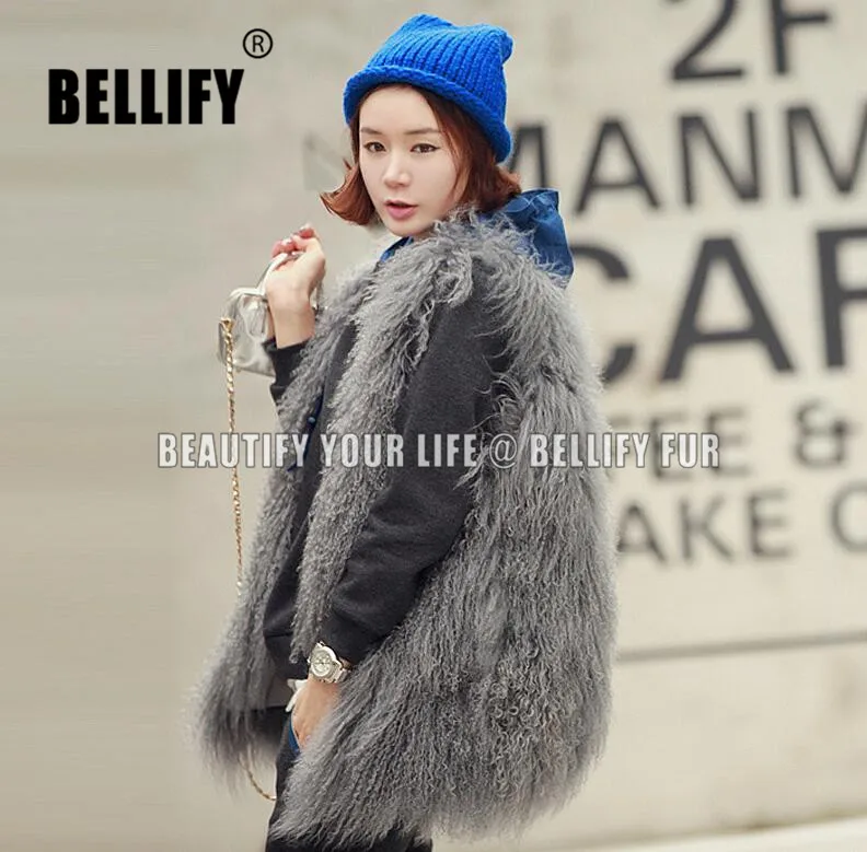 Дешевые но высококачественные жилеты из натурального монгольского овечьего