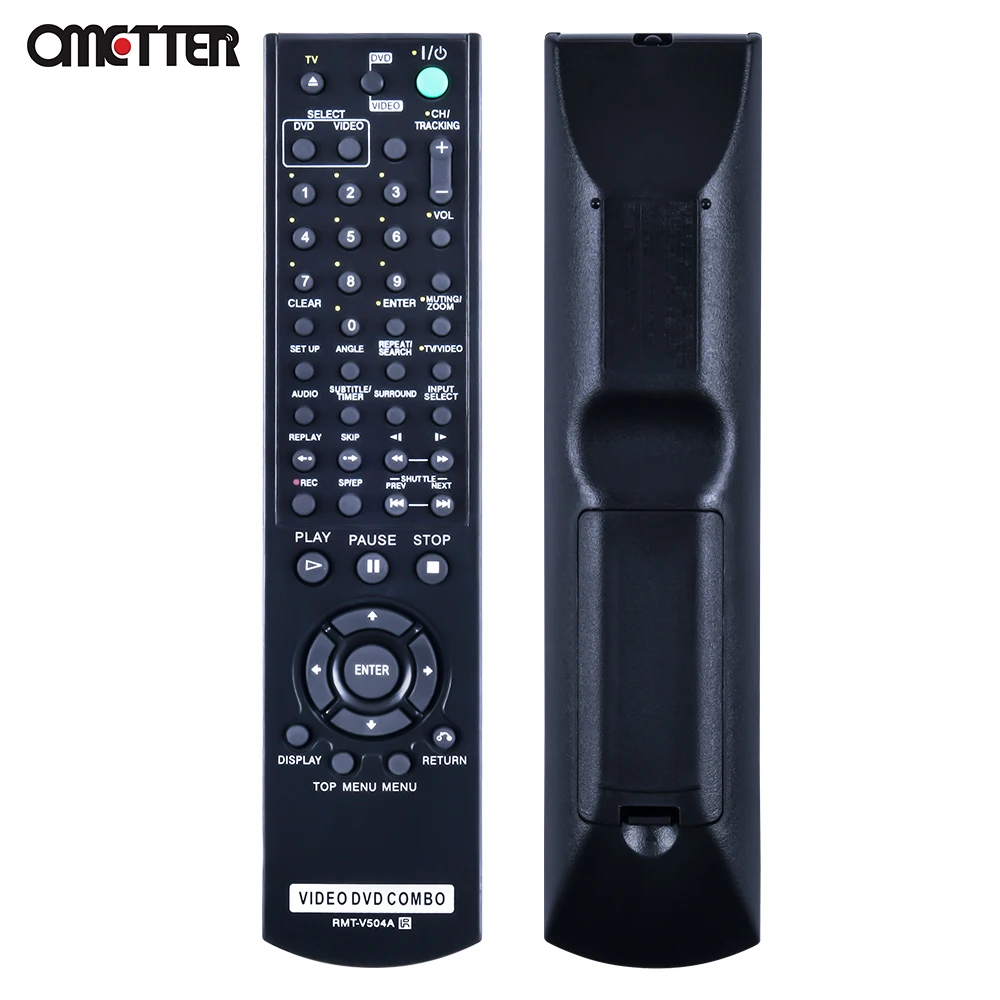 Для Sony RMT-V504A пульт дистанционного управления для видео DVD VHS VCR Combo плееров |