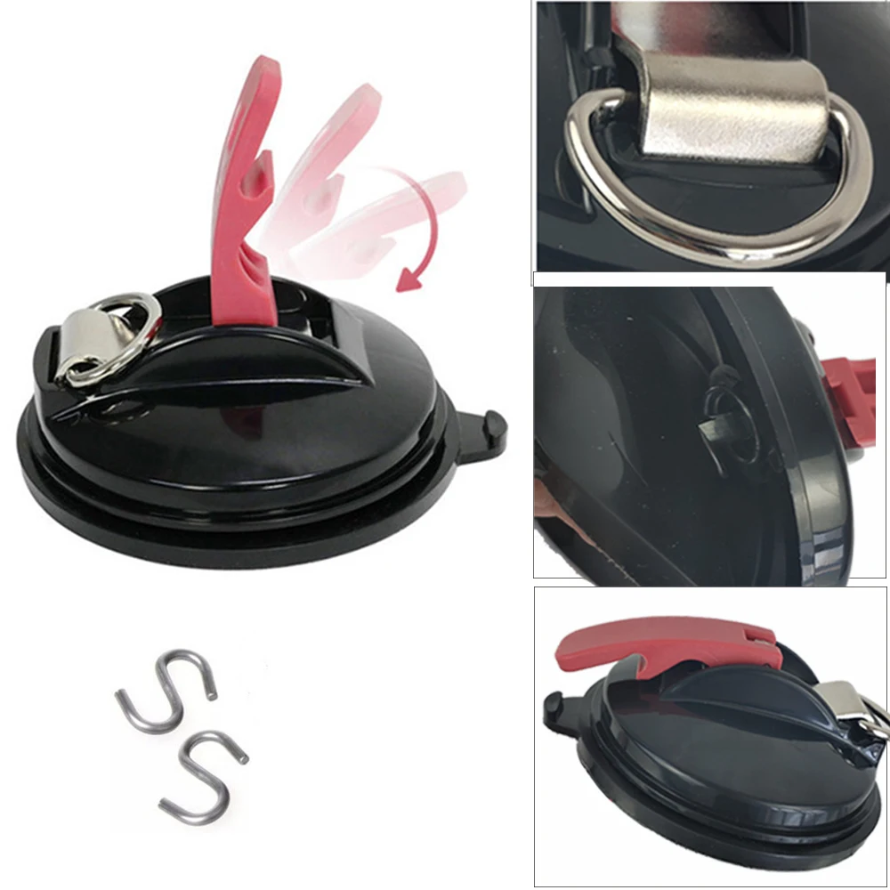 Vacuum Suction Cup Car Accessories Camping Tent Tarp Anchor Car Side Awning Outdoor Camper Gear Tool Camping Accessories New