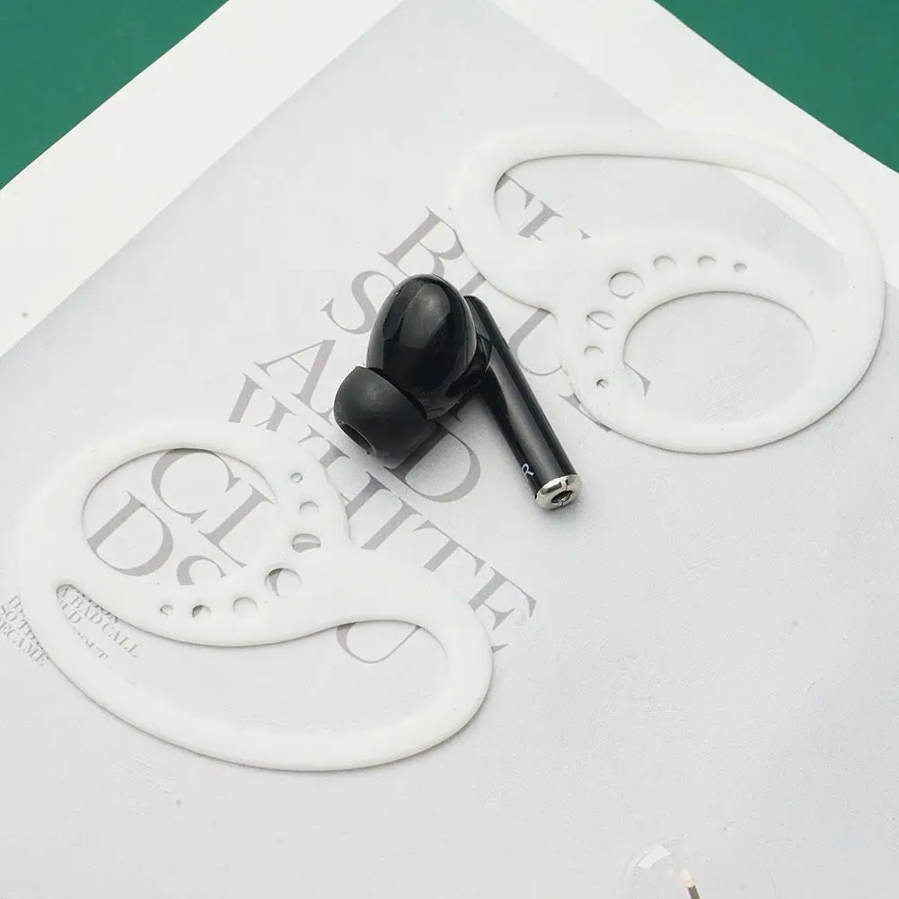 

2pcs Anti-lost Earphone Earhook Clip Headphone Stand Sport Headset Ear Hook Clamp Holder For 1 2 Pro Earphone Acces R2k0