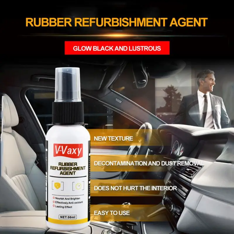 50 мл автомобильное пластиковое покрытие Восстанавливающее Средство полировка