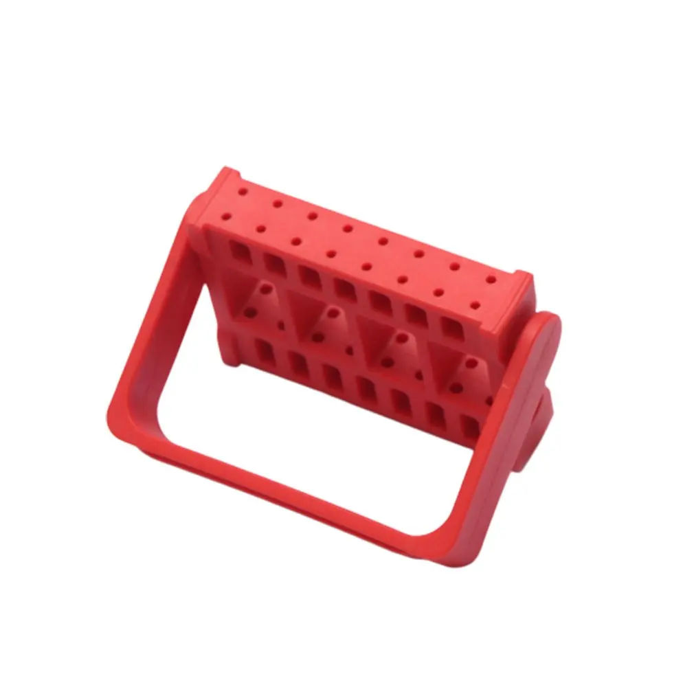 Ящик для полировки ногтей демонстрационная подставка с 16 отверстиями