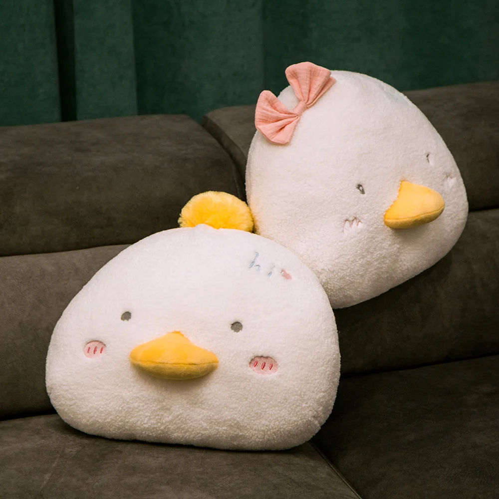 Милая Утенок плюшевая игрушка подушка детская для сна утенок диван автомобиля