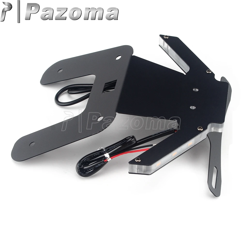 Motorcycle Tail Fender LED Eliminator Tidy Kit For YAMAHA YZF R25 R3 MT-25 MT-03 Rear License Plate Light Holder Bracket 14-2020 |