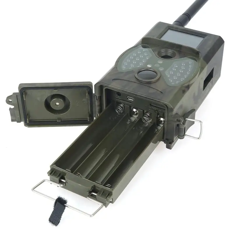 Охотничья тропическая камера 2G Celluar 16MP MMS SMTP SMS Email 1080P для дикой природы s IR ночное