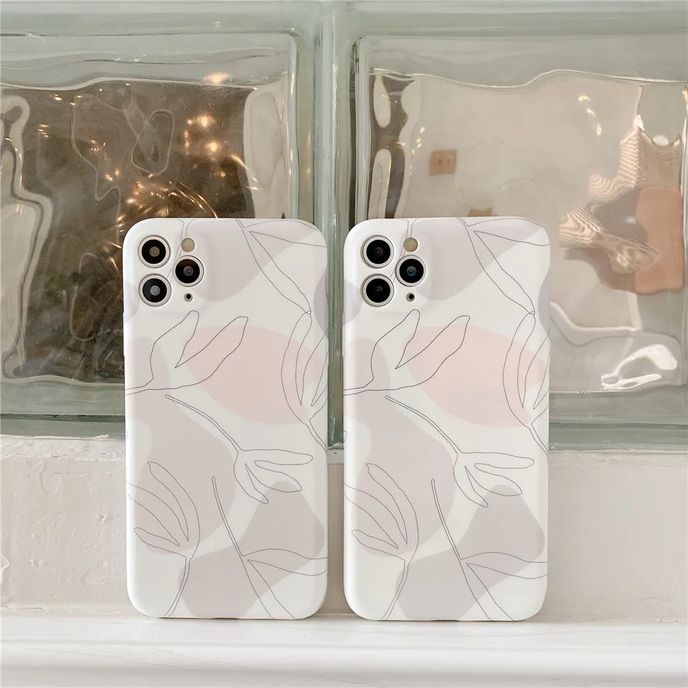 

Glossy Marble Granite Stone Pattern Phone Case For iPhone 13 12 11 Pro X XR XS Max 7 8 Plus Soft Silicone IMD Back Cases Cover
