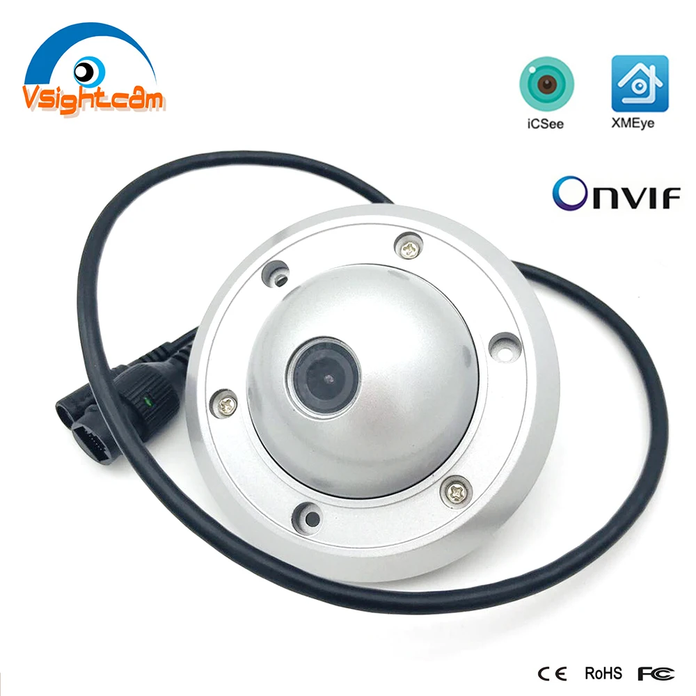5 МП H265 лифтовая камера стандартная купольная НЛО для помещений ONVIF P2P IP сети
