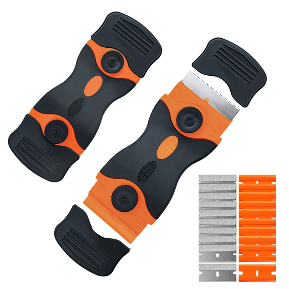 2 шт. скребок для стеклокерамического стекла и 16 лезвий|Скребки| |