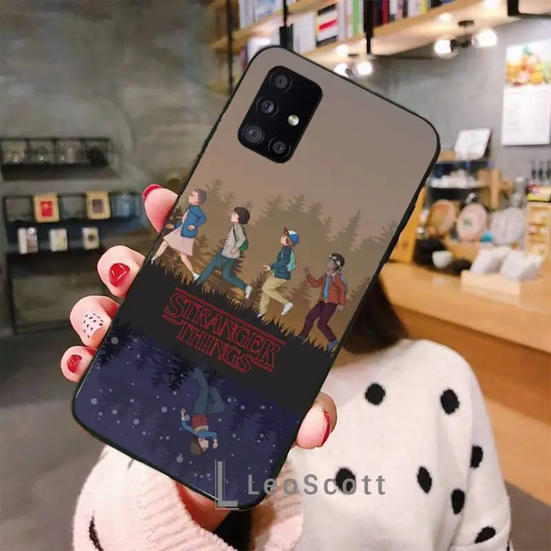 

Stranger Things Phone Case For Samsung A40 A50 A51 A71 A20E A20S S8 S9 S10 S20 Plus note 20 ultra 4G 5G