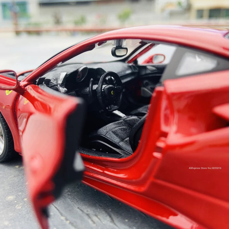 Bburago 1:24 Ferrari 488 GTB коллекция от производителя Авторизованная модель автомобиля из
