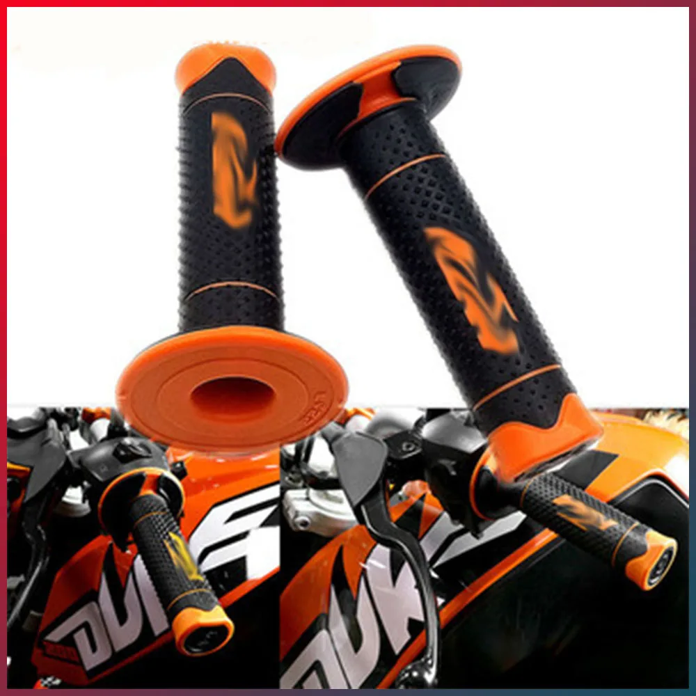 

For KTM Duke 125 200 250 390 790 EXC EXCF SX SXF XC XCF XCW 2004- 2017 2018 Motorcycle 7/8" 22mm Rubber Hand Grips Handle Gel
