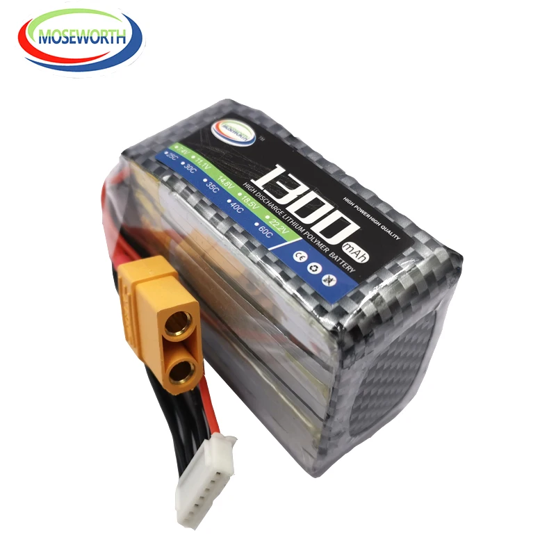5S RCLiPo Battery 18.5V 1300mAh 25C For RC Airplane Helicopter Car Boat Quadcopter Li-Polymer Free Shipping | Игрушки и хобби