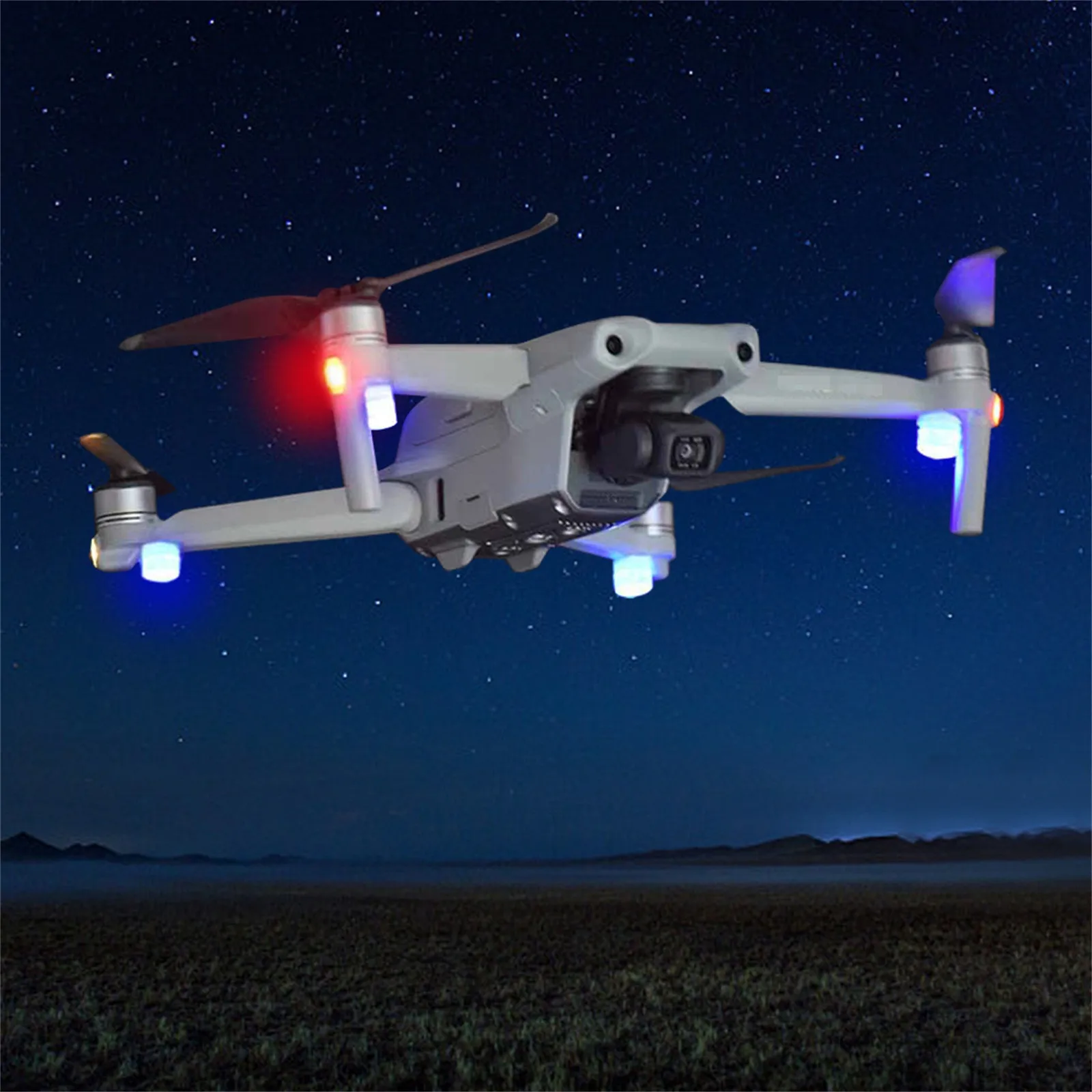 Комплект мини-ламп для ночного летающего сигнала 2 шт. светодиодная вспышка