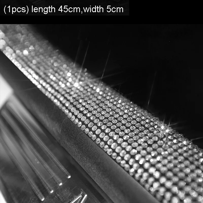 

Искусственное украшение для автомобиля, 1 шт., 5 см, Многофункциональная Защита порога, искусственная защита автомобиля, устойчивая к царапинам