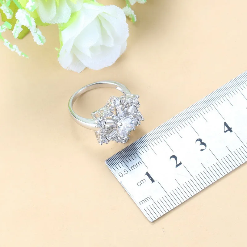 Роскошные комплекты ювелирных изделий для свадебного костюма женщин подарок