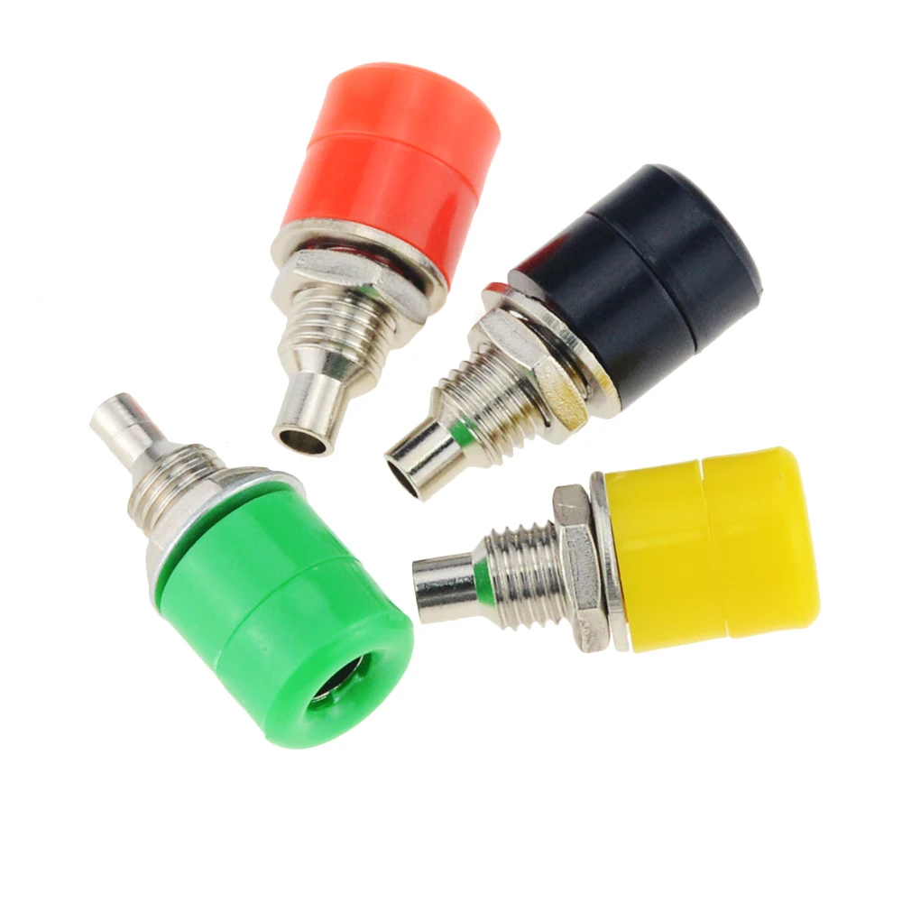 5 шт. цветные длинные вилки розетки 4 мм|Соединители| |