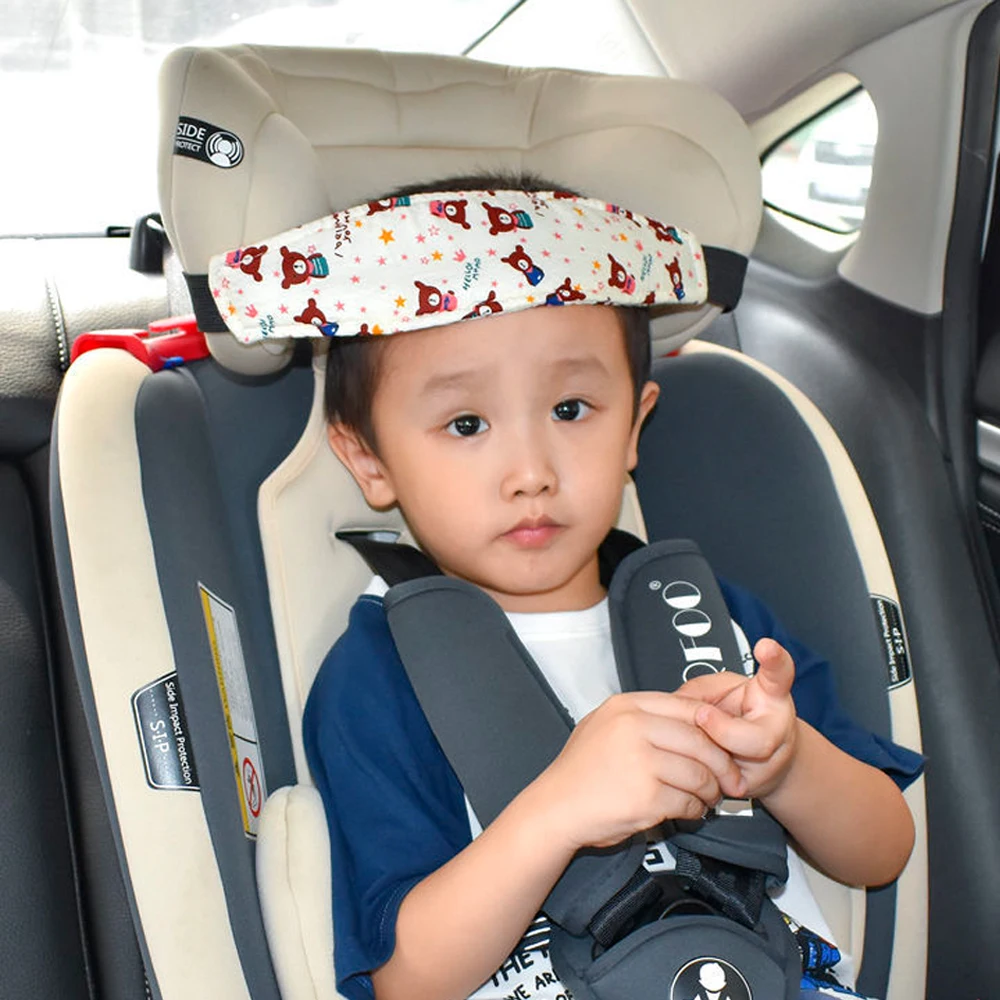 

Baby Car Seat Head Support Children Belt Fastening Belt Adjustable Boy Girl Playpens Sleep Positioner Baby Safety Pillows