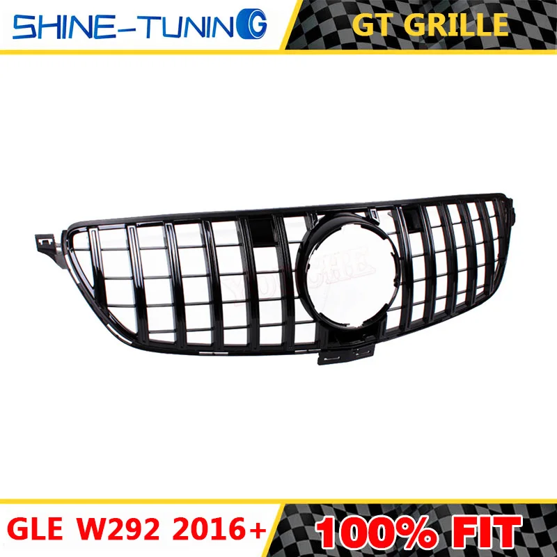 Передняя решетка для GLE class W166 W292 GT R AMG купе 63 63S GLE300 GLE320 G350 без эмблемы 2016 +|Гоночные