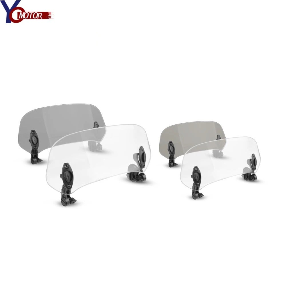 Регулируемый ветровой экран для мотоцикла дефлектор спойлера на лобовое стекло