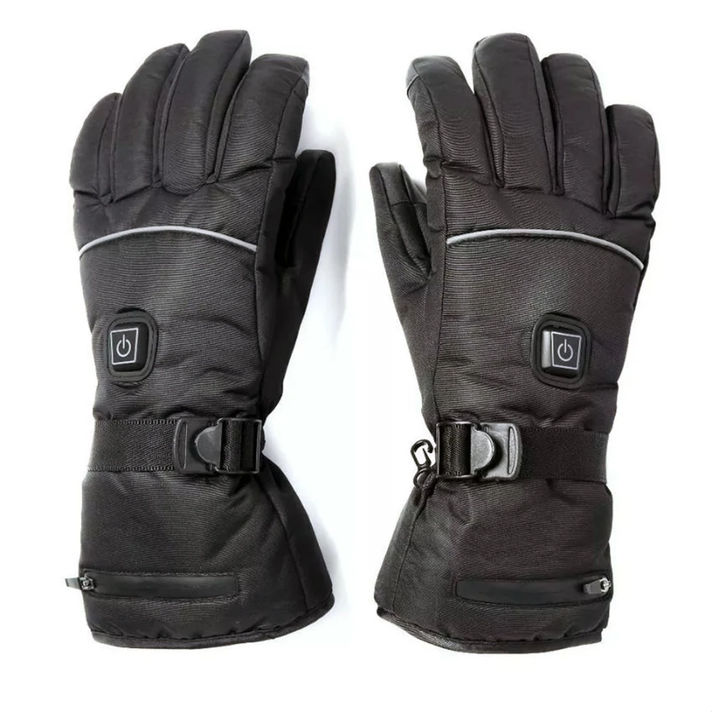 Drop ship 1 Pair Electric Heating Gloves Thermal Heated Five-Finger Winter Hand Warmer Ski For Men And Women | Спорт и развлечения