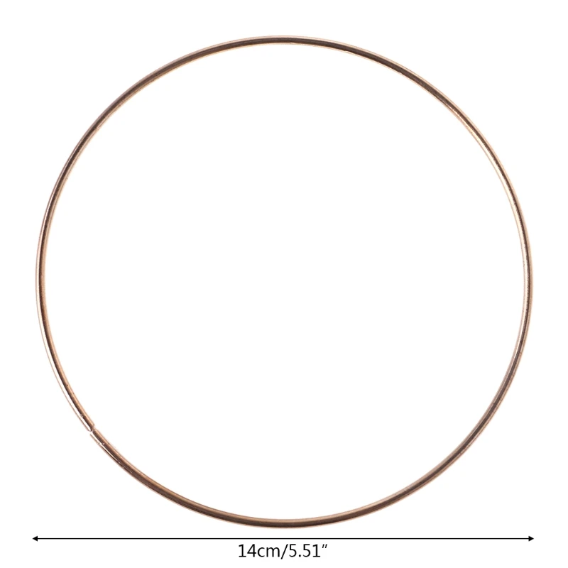 Металлическое кольцо Ловец макраме сделай сам аксессуар 35-190 мм L4MF | Дом и сад
