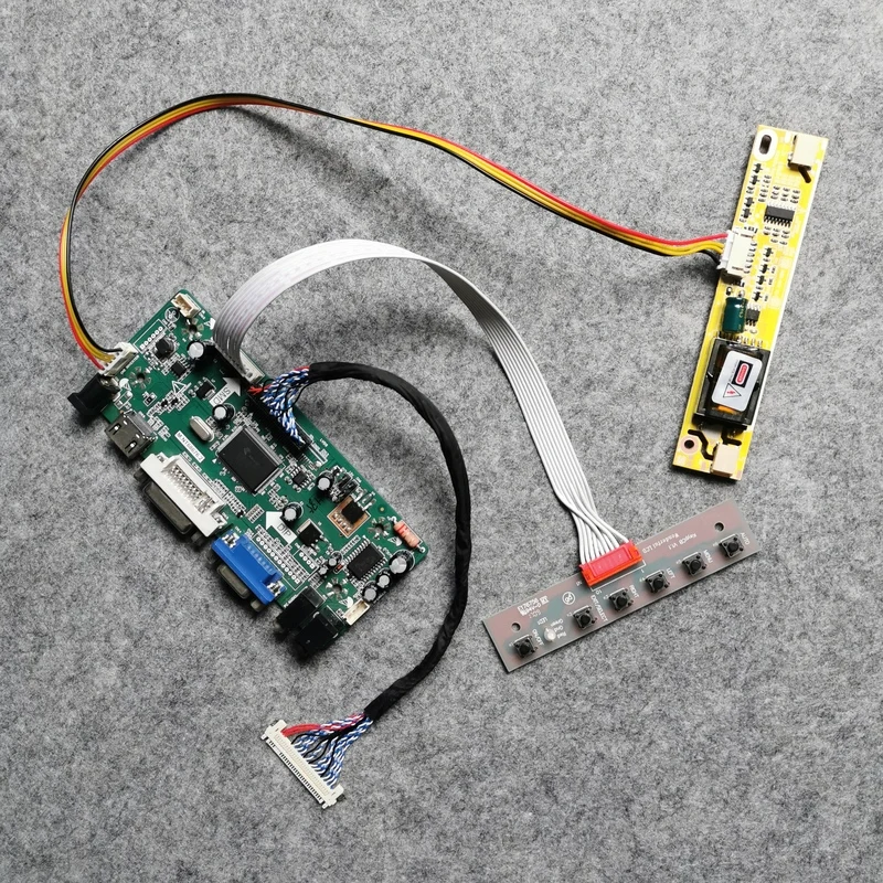 

Плата привода ЖК-панели 1680*1050 VGA DVI 2-CCFL для LM220WE1/M220Z1/LTM220MT05/LTN190W1 экран M.NT68676 DIY Kit LVDS 30 Pin
